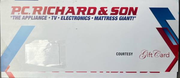 P.C. Richardson & Son (Appliance - TV - Electronics) - Gift Card - $15 1