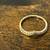 0.18 Carat TW Diamond Chevron Wedding Ring in 14kt Yellow Gold 6 thumbnail