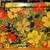 Yellow Orange Black Metal Tole Lap Trays w/ Floral Design by Everlast 2 thumbnail
