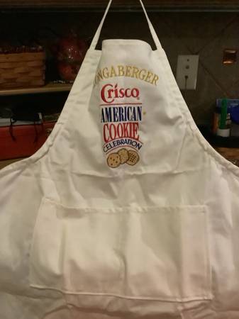 Longaberger Crisco Celebration Apron 1