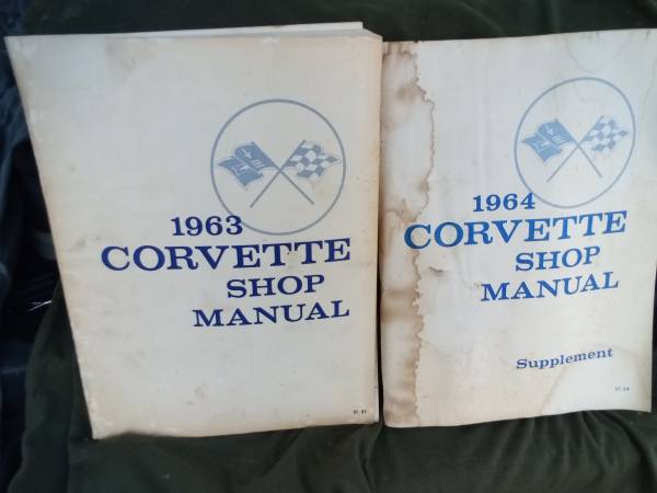 Original 1963/1964 shop manuals 1