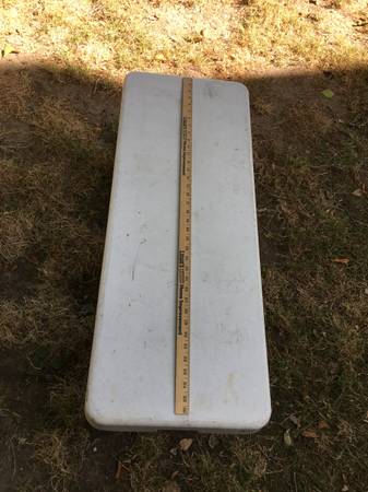 3' Foldable Plastic Bench/Table 1