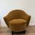 Crate & Barrel Sensorio Swoop Arm Velvet Accent Chair 7 thumbnail