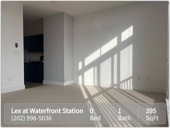 $1,639 / 395ft2 - Affordable apartment with all the amenities you need. Tour today! (Washington - Waterfront Metro Station)64039862203905121