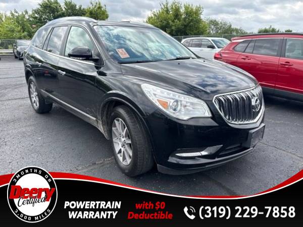 Certified 2017 Buick Enclave Leather Group Ebony Twilight Metallic 1