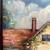 A. Reilly Countryside Yellow Cottage & Garden Framed Oil Painting 3 thumbnail