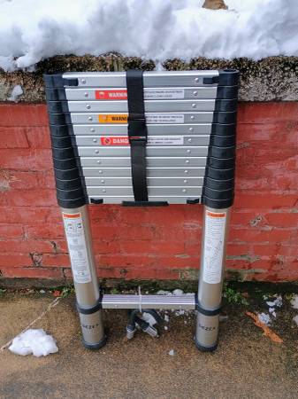 brand new 16ft Telescoping Ladder aluminum 1