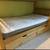 SOLID WOOD BUNK BED FRAME SINGLE OVER SINGLE 7 thumbnail