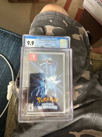 Pokémon Brilliant Diamond - CGC Graded 9.9 A++ Sealed Graded Pokemon Game 1