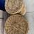 large, tall antique wicker baskets, set of two, two sizes 2 thumbnail
