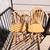 Pub Height Table Plus 2 Oak Bar Stools 2 thumbnail