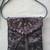 New Small Handmade Cross Body Purse/Bag, Dark Grey Color 1 thumbnail