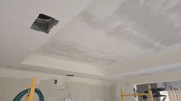 Kitchen Drywall texture  side gig 1