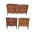 Mid Century lowboy dresser & nightstands by Dixie 1 thumbnail