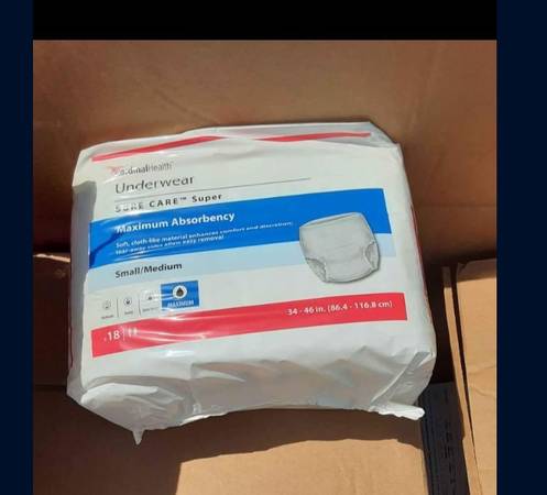 Unisex incontinence underwear 1