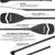 Carbon Adjustable SUP Paddle - Light Weight 2 thumbnail