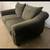 Brown Microfiber Loveseat. 2 thumbnail