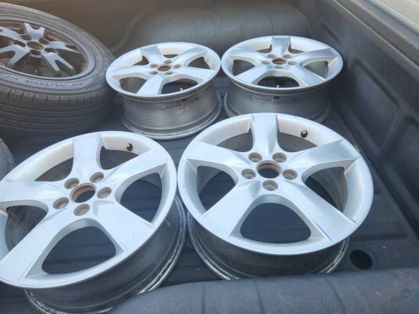 Set of 4 Subaru Rims- 16x6.5/ 5 Lug- 5x114.3 1