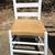 2 Painted Ladderback chairs 3 thumbnail