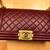 Authentic Chanel Bag-Red Lambskin Boy Medium Leather Shoulder Bag 8 thumbnail