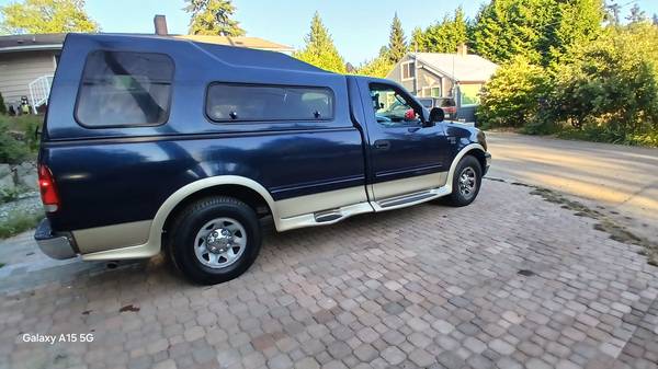 2003 Ford f150 8foot 7700 muy raro 92k cobertizo carga deslizante - $3,950 (Seattle)63624422645249121