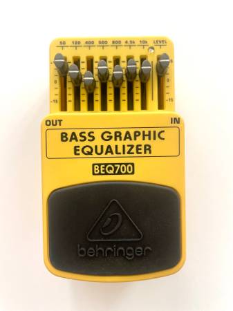 BEQ700 Graphic Equalizer Guitar Pedal New in a box 1