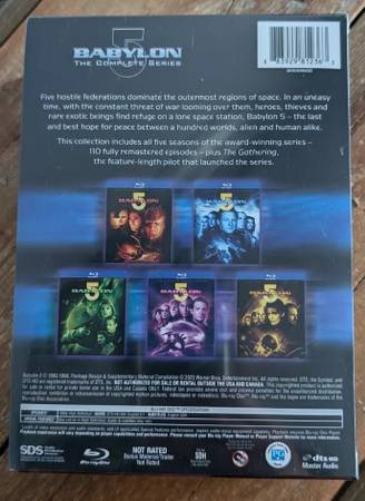 Babylon 5 Serie Completa Blu-ray A ESTRENAR - $69 (Scio)63435509155203121