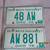 2 Old license plates 1 thumbnail