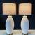 Pair of Mid-Century Modern Gesso & Brass Accent Table Lamps, c.1960’s 2 thumbnail