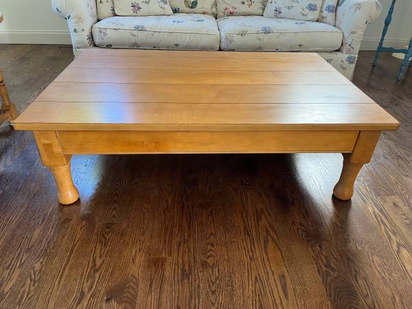 DREXEL HERITAGE Rectangular Coffee/Cocktail Table (georgiapeach) 1