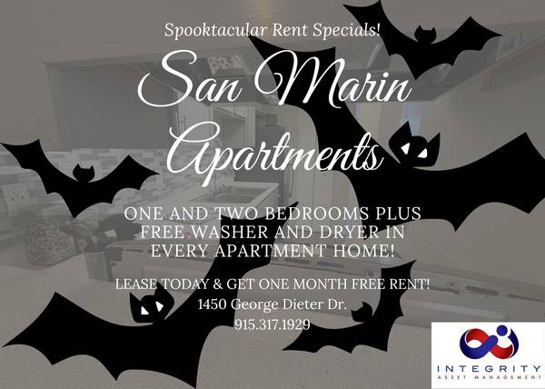 DONT PAY FULL RENT UNTIL NOVEMBER! CALL NOW FOR MORE INFO! 1