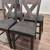 Kitchen table bar stools (2) chairs (2) 2 thumbnail