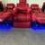 Seatcraft Anthem Red Leather Power Reclining High Tech Couch 4 thumbnail