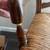 Wood dining table with 6 chairs and 2 leaves 4 thumbnail