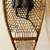 Antique Vintage Pair of Wooden Snow Shoes with Leather Bindings Cabin 5 thumbnail