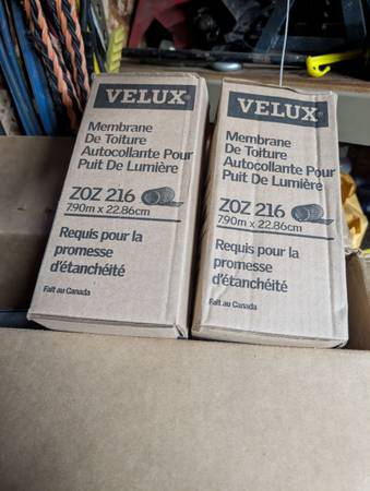 Velux skylight flashing 1