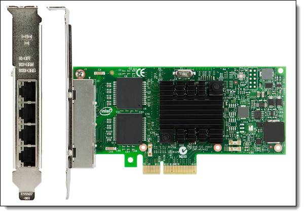Intel Gigabit Ethernet Quad Server Adaptor Card 1