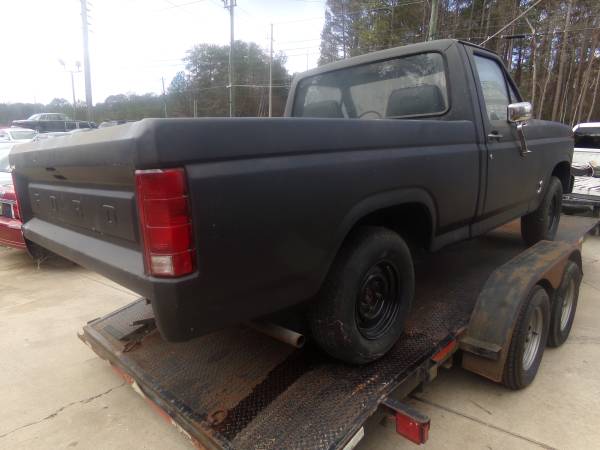 1980 ford f100 ranger reg cab short bed needs engine&trans 50&restored - $6,500 (riverdale)63620170682625124