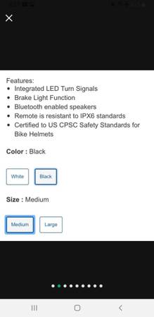 Casco para bicicleta, casco inteligente Safe-Tec con bluetooth !! Nuevo a estrenar !! - $120 (Lynn)63437939579137121