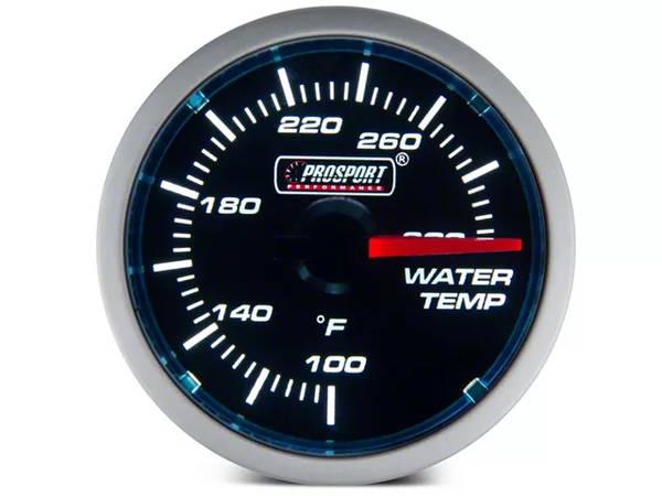 ProSport 2 1/16 Performance Series Water Temp Gauge (Electrical) 1