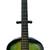 ZENY 38in Beginner Acoustic Guitar Blue/Black Sunburst 6 thumbnail