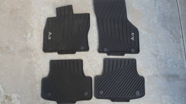 2015 2016 2017 2018 2019 2020 Audi All-Weather Mats OEM 1