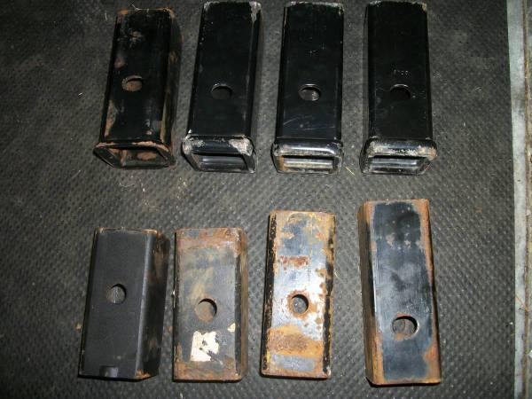 hitch box reducer sleeve tube 2 1