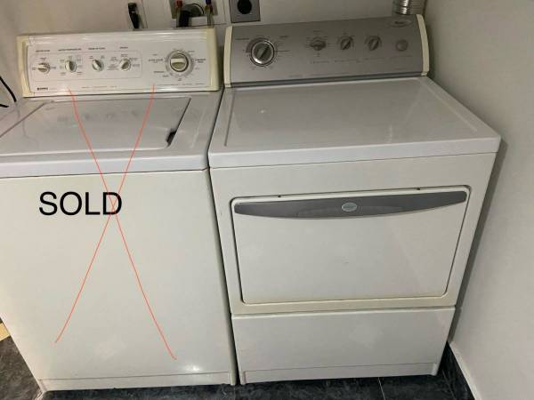 Whirlpool perfect working 100% perfect gas dryer standard size 1