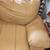 GIANT 8 PERSON FULL-GRAIN TAN LEATHER SECTIONAL 4 thumbnail
