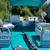 16’ x 8’ RESTORED pontoon boat and NEW 9.9 4stroke EFI outboard motor 5 thumbnail