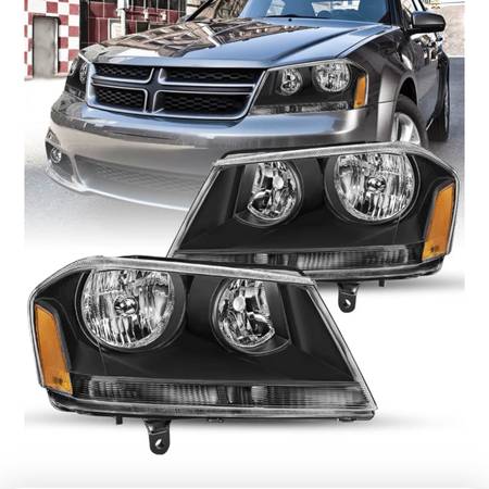 Dodge avenger Headlights 1