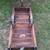 Antique Wooden Railroad Cart John T Townsley MFG Co. COFFE TABLE ?? Looks to be 12 thumbnail