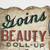 VTG. Wood Hand Painted Double Sided Beauty Salon Advertising Sign 25" 2 thumbnail