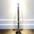 Vintage Italian Glass and Chrome Column Floor Lamp 2 thumbnail